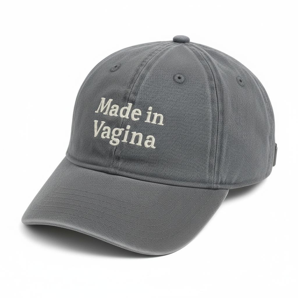 Made in Vagina Vintage Cap